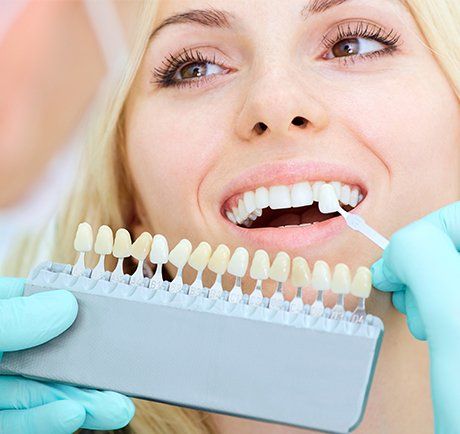 Lady on Dental Crown Process — Pinole, CA — Dalia E. Perez-Salinas, D.D.S. Lady on Dental Crown Process — Pinole, CA — Dalia E. Perez-Salinas, D.D.S.