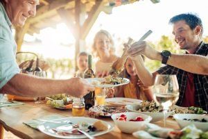 Family Eating Together — Pinole, CA — Dalia E. Perez-Salinas, D.D.S.