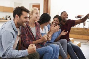 Friends Watching Super Bowl — Pinole, CA — Dalia E. Perez-Salinas, D.D.S.