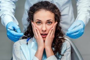 Lady on Dental Cleaning — Pinole, CA — Dalia E. Perez-Salinas, D.D.S. L:a