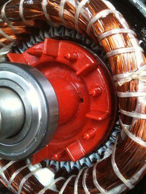Electric motor - Broadstone, Dorset - Borg E.M.R. - Fan Unit Fan Unit