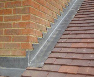 lead step and cover flashing tiled roof