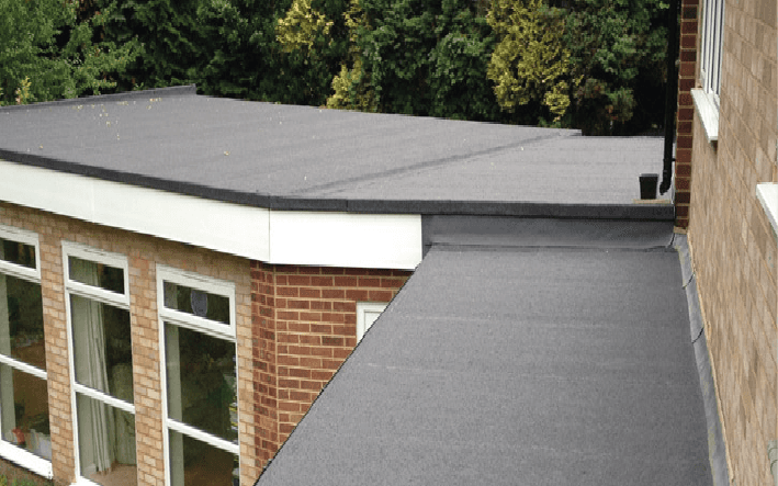 felt flat roof repair