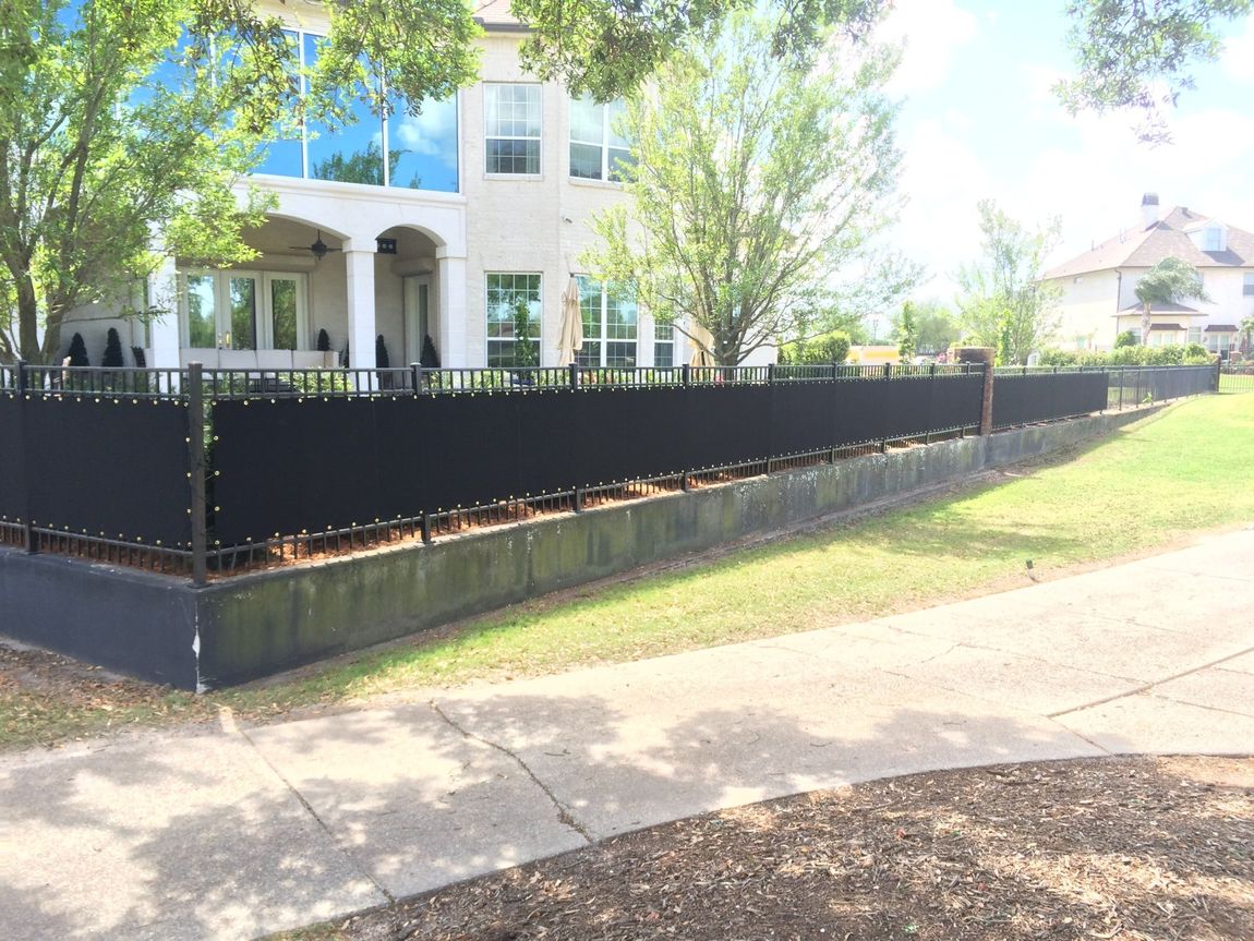 Fence Panels — Black Fence Panels in Chalmette, LA