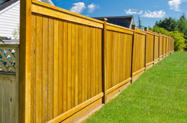 wooden fencing