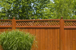 wooden fencing