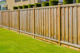 wooden fencing