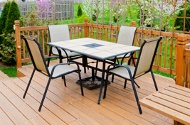 wooden decking