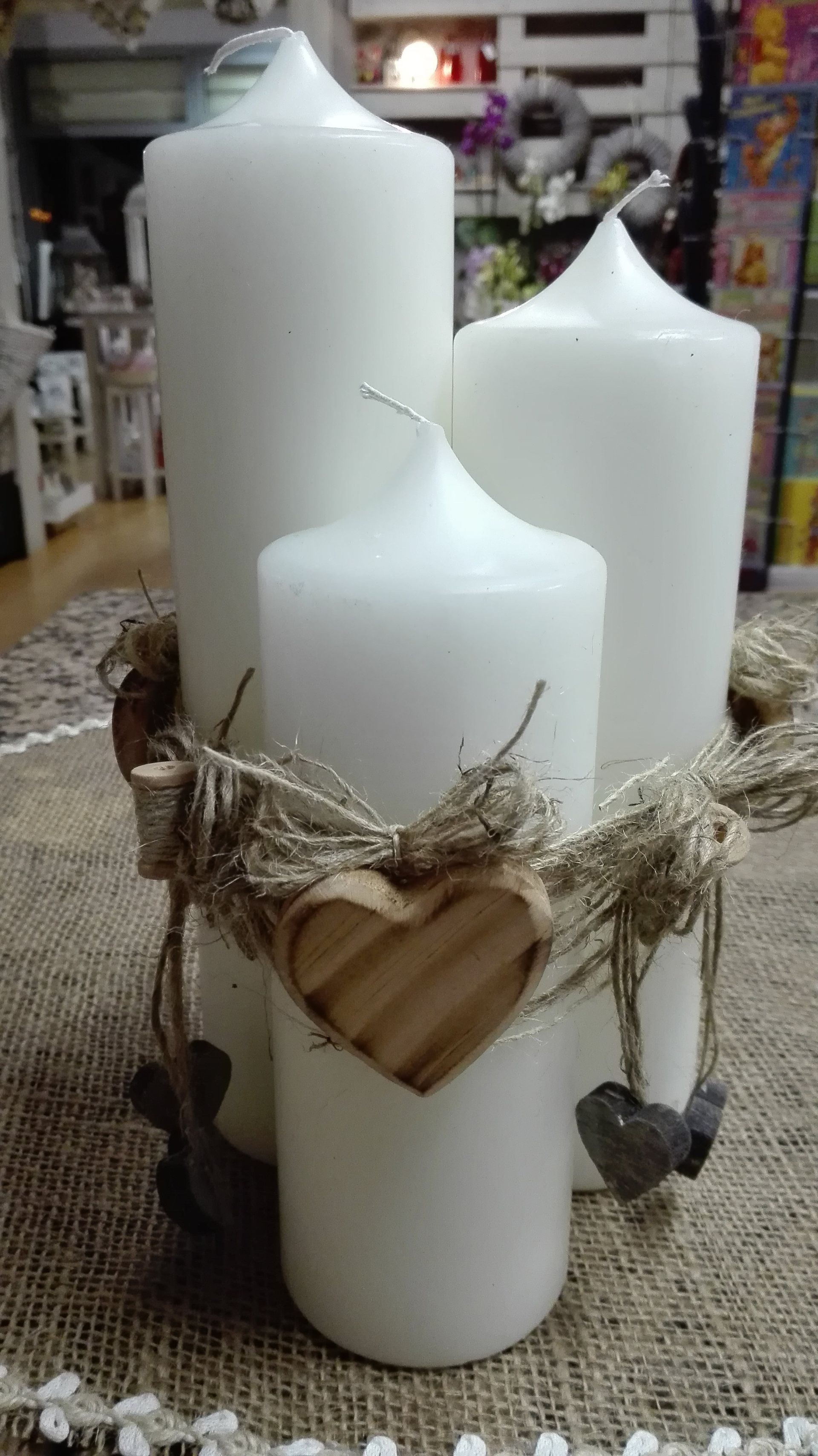 candele per la casa