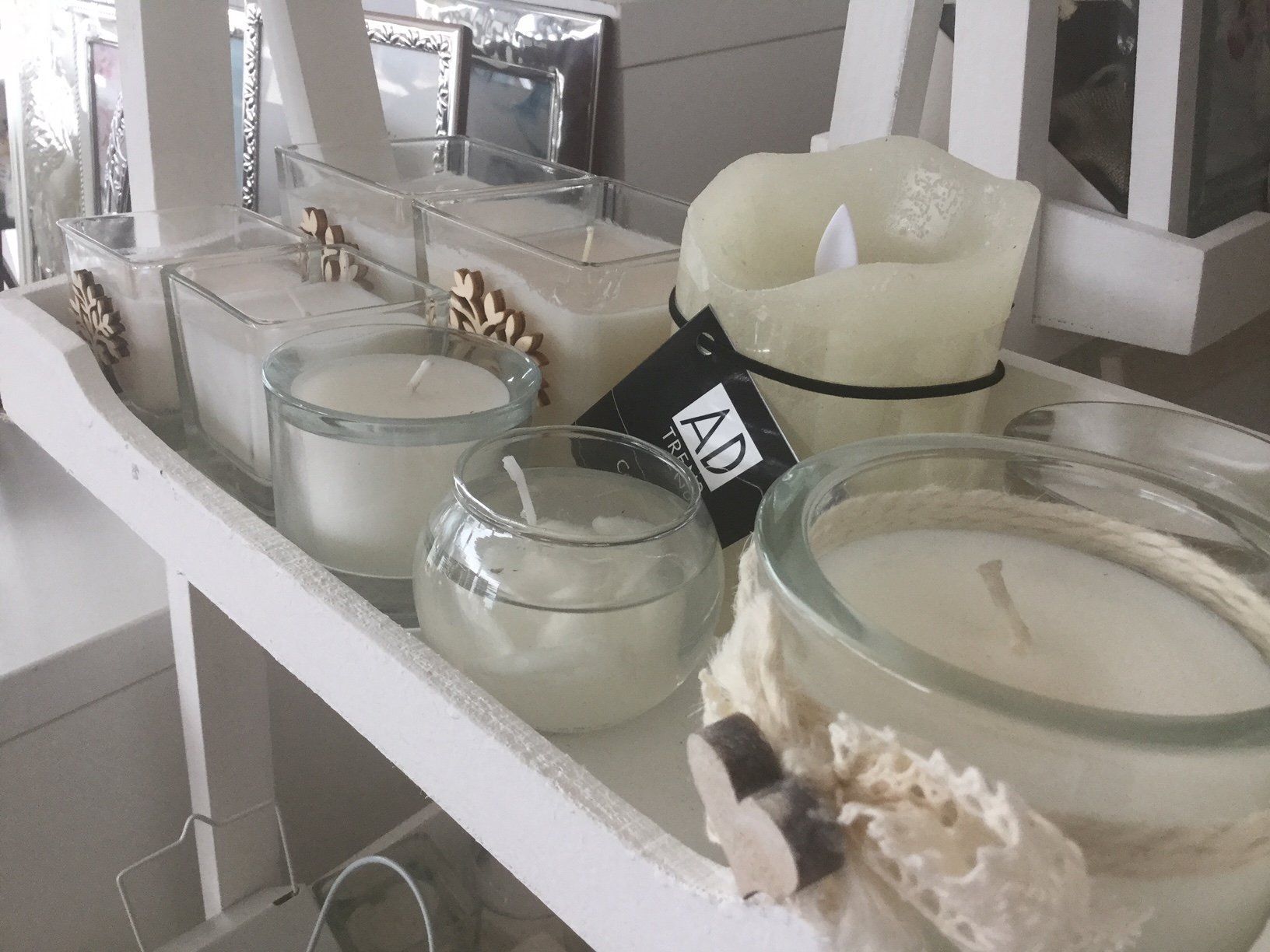 candele bianche
