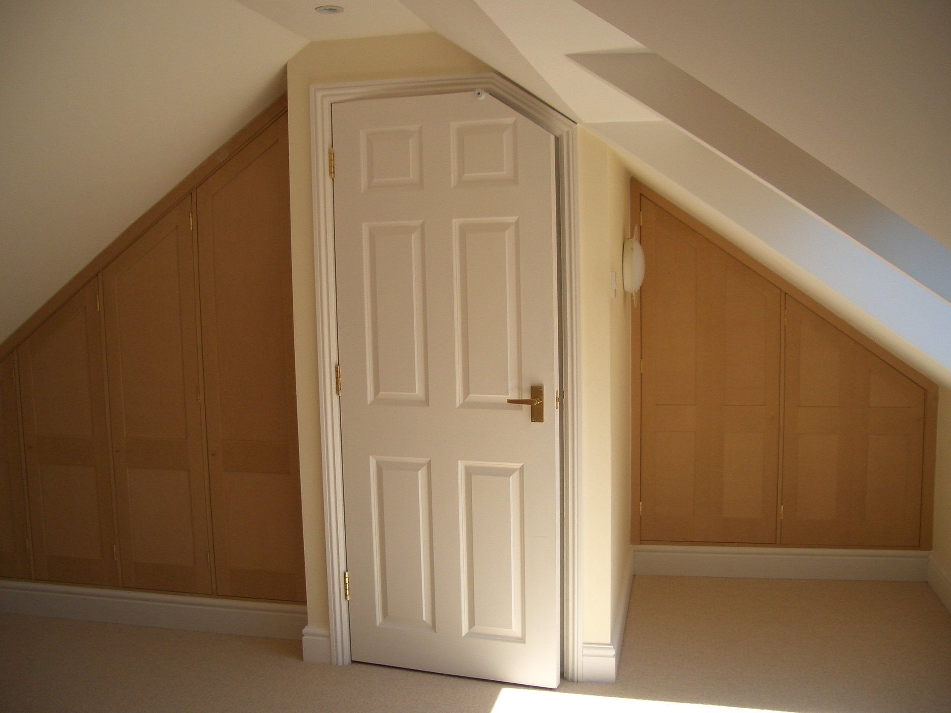 white door
