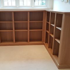 wooden compartments