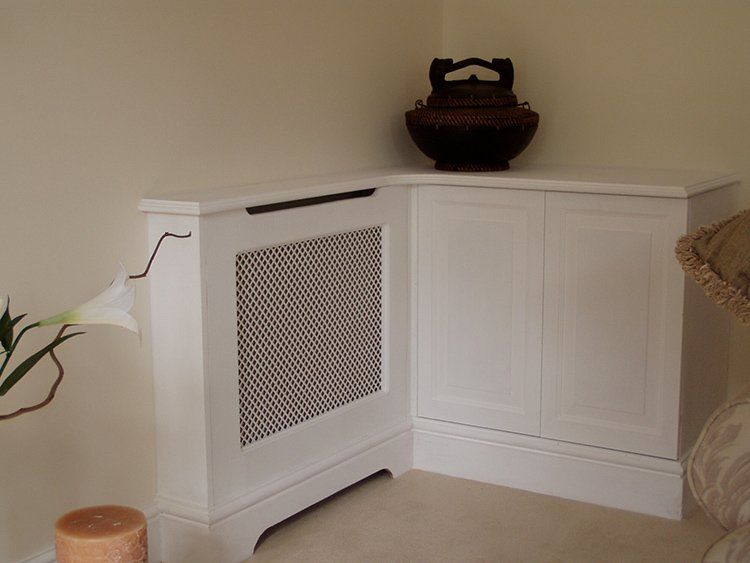 wooden cabinets