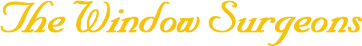 The Window Surgeons logo