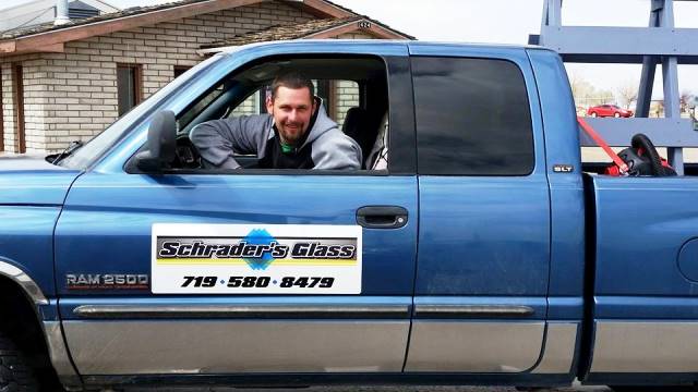 Man In Blue Truck — Auto Glass Center in Alamosa, CO Man In Blue Truck — Auto Glass Center in Alamosa, CO