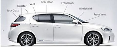 Car illustration — automotive glass service in Deltaville, VA Car illustration — automotive glass service in Deltaville, VA