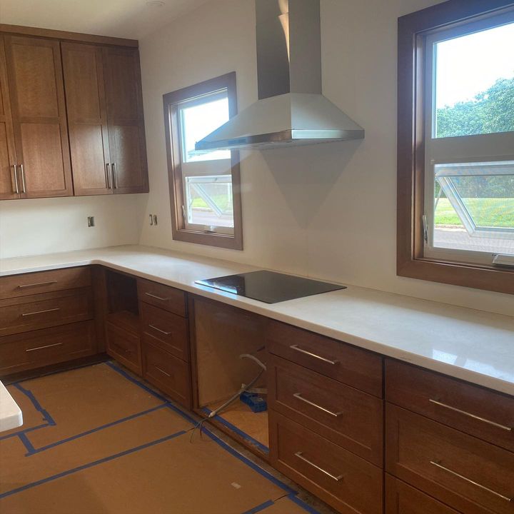 marble kitchen countertop