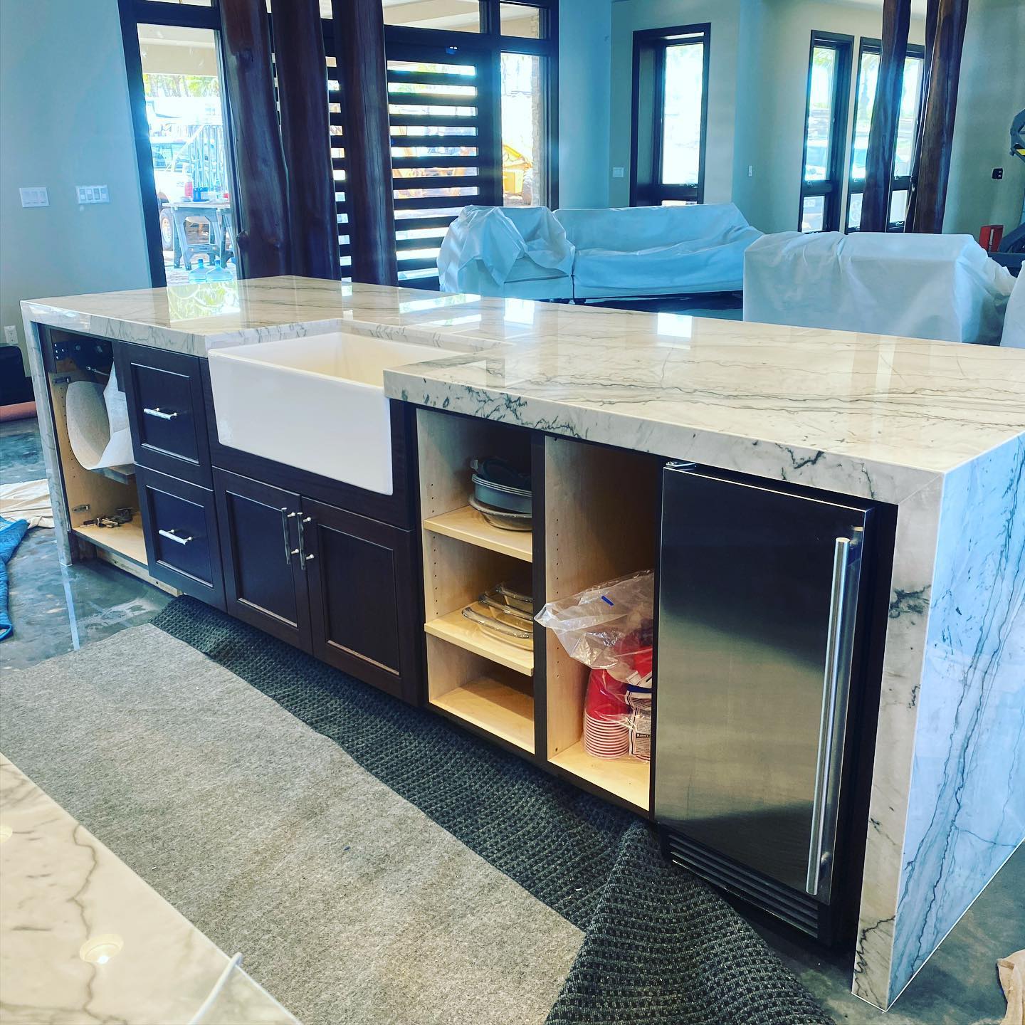 marble countertop