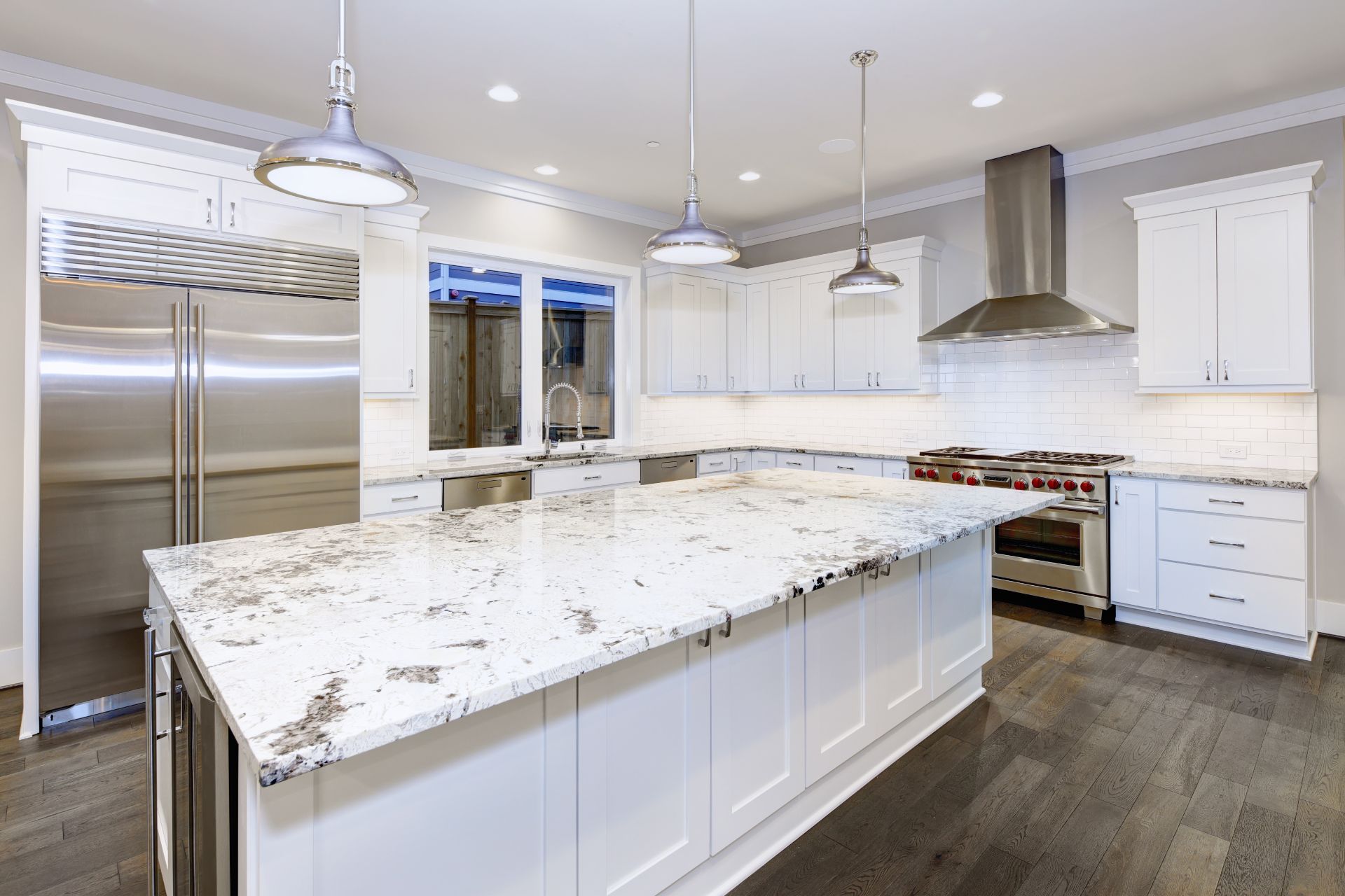marble kitchen countertop