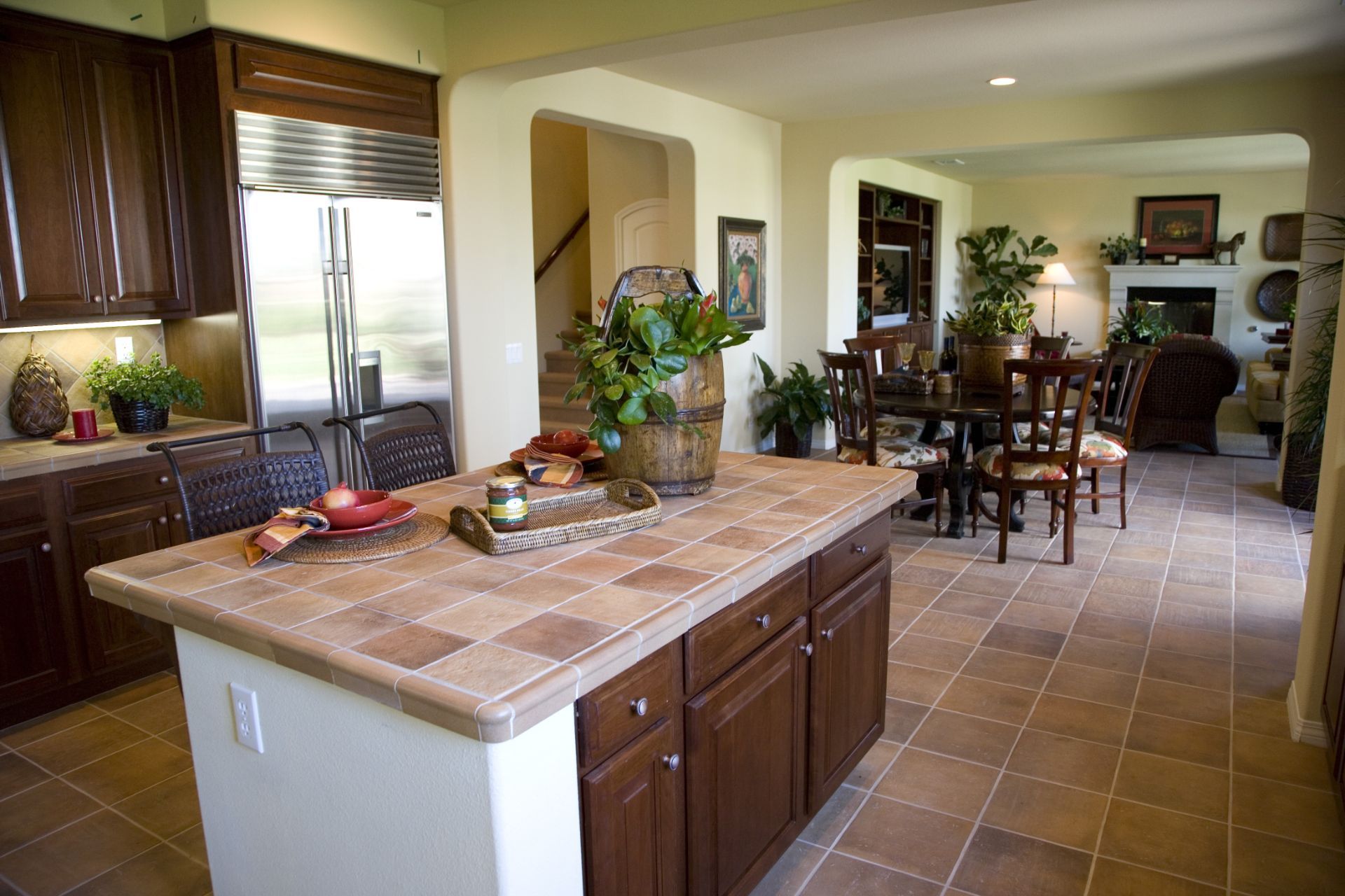 granite kitchen countertop