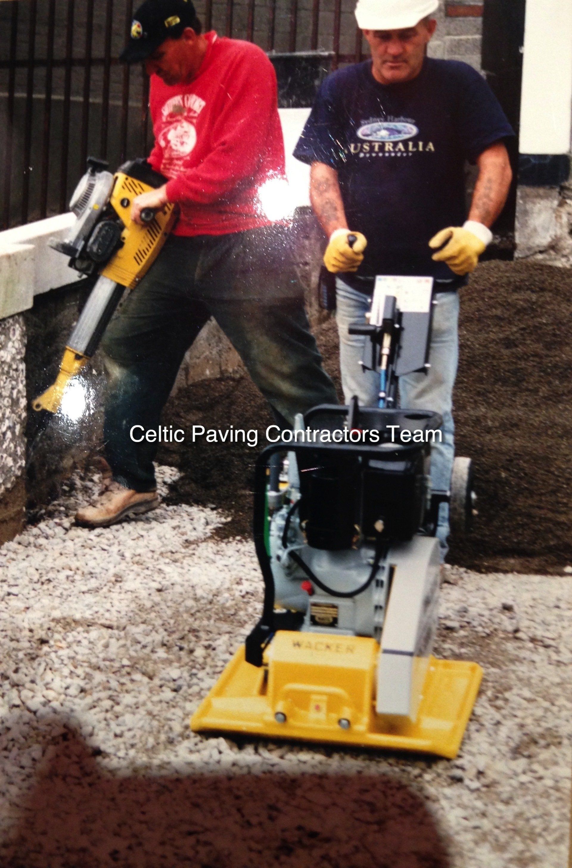 Paving machinery