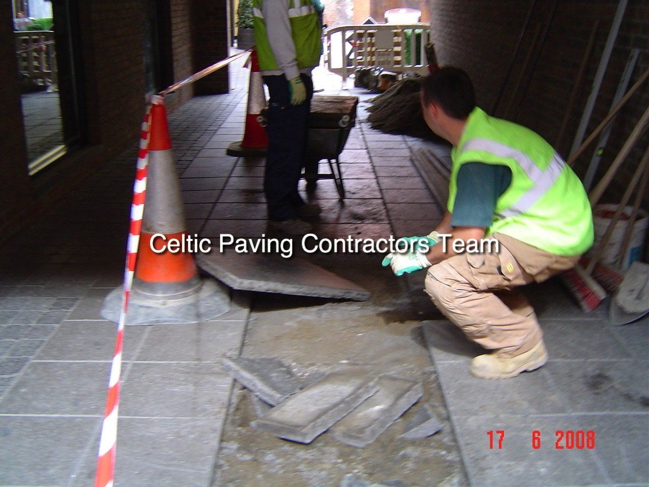 Celtic Paving Contractors team