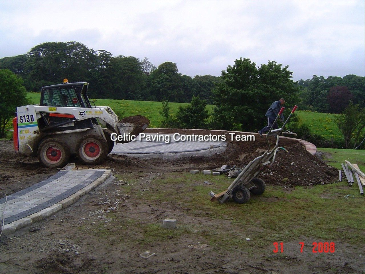 Heli-pad construction