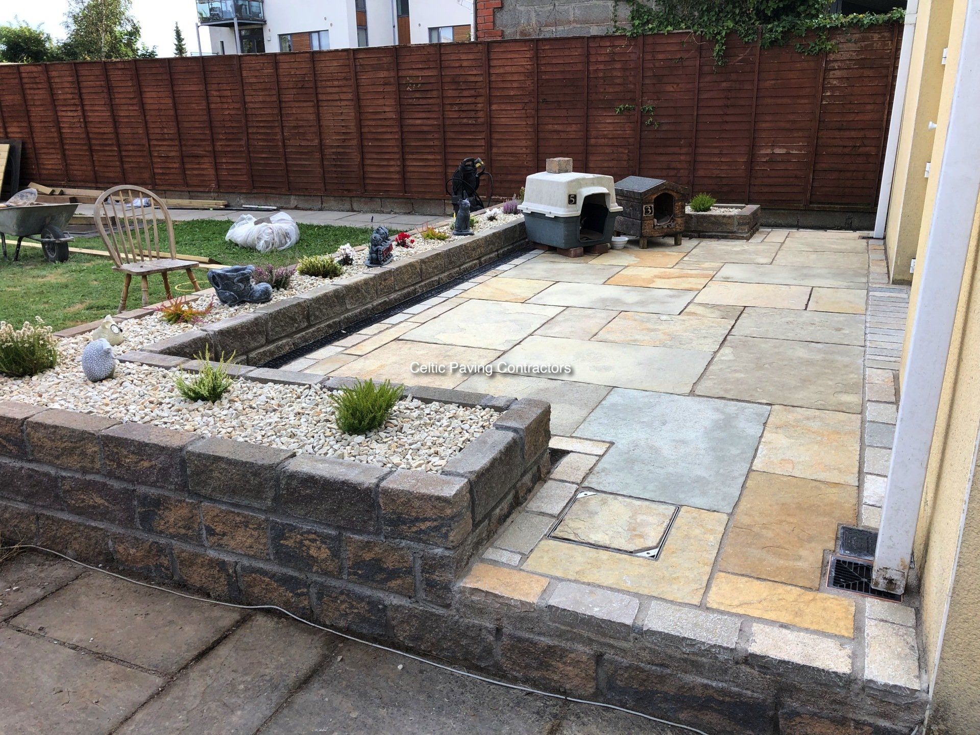 Limestone Patio