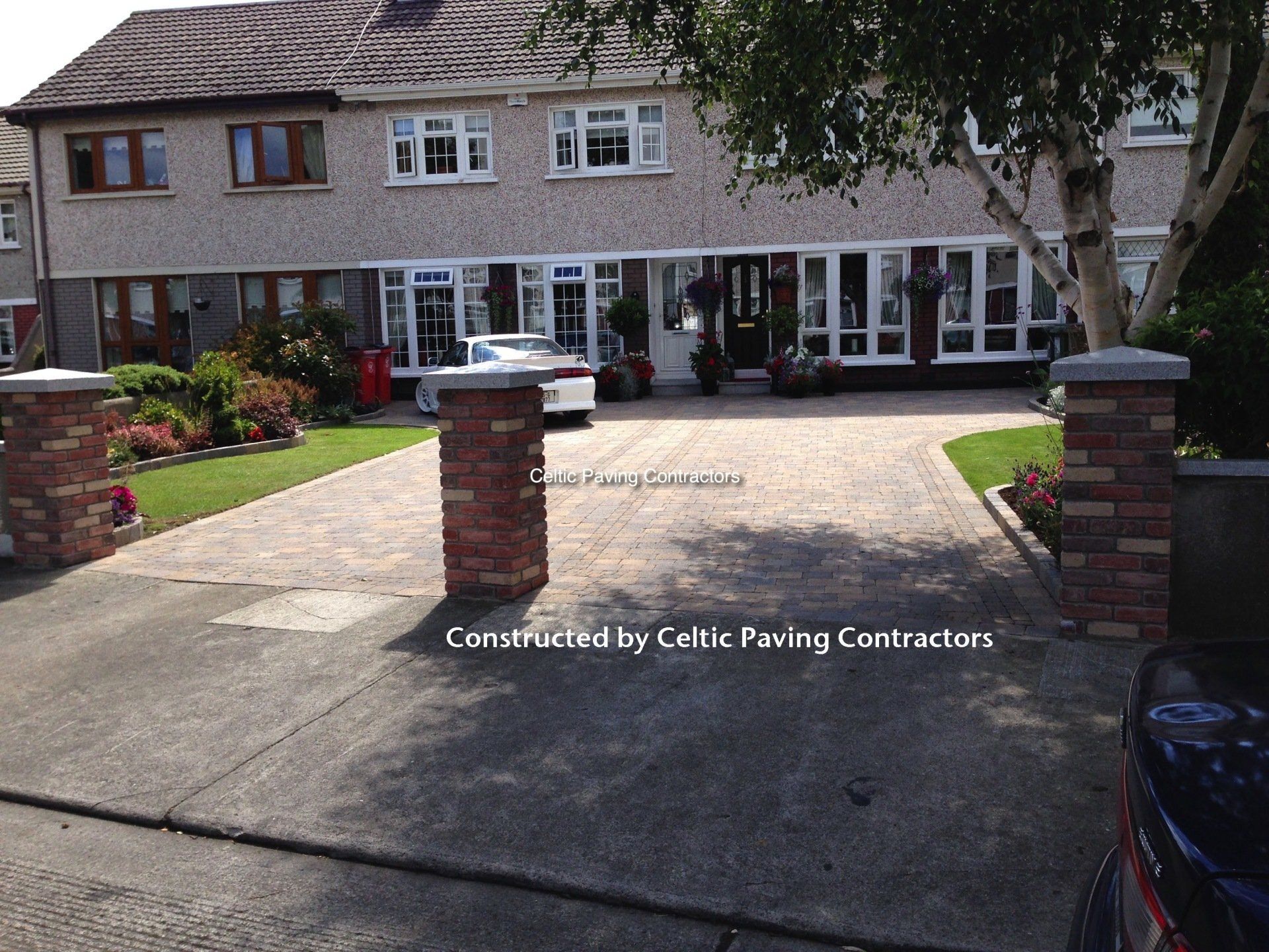 Tobermore Tegula driveway's