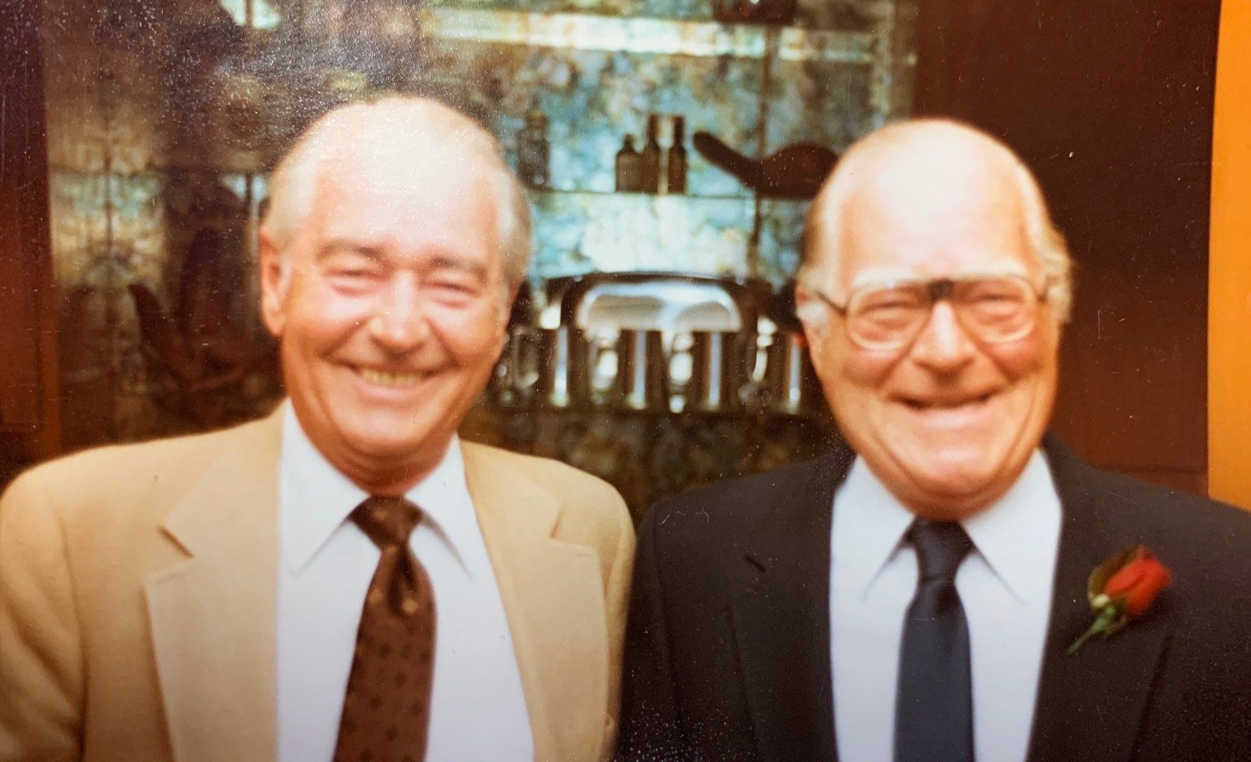 Bill and Bob Baumann Sr.