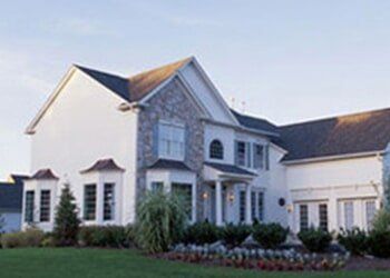 White Exterior House—Exteriors in Perkasie, PA White Exterior House—Exteriors in Perkasie, PA