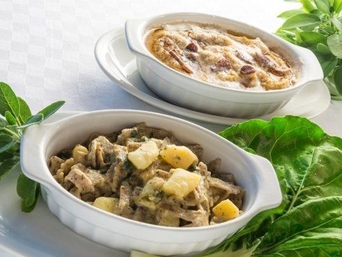 pizzoccheri e polenta uncia
