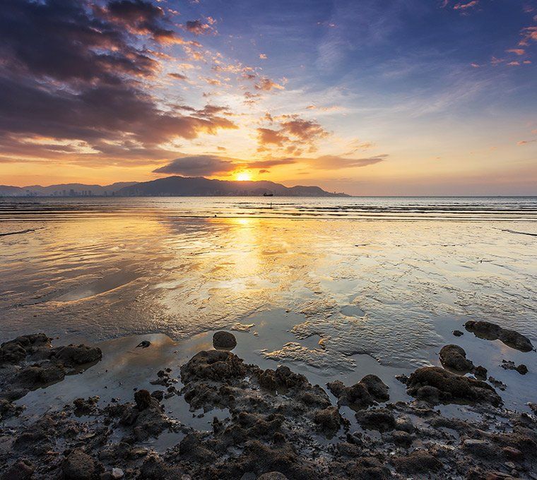 Sunset and Beach — Safe N Sound Locksmiths in Varsity Lakes, QLD