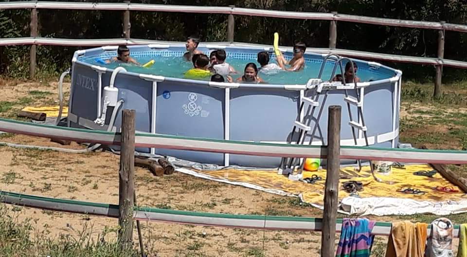 piscina all'aperto