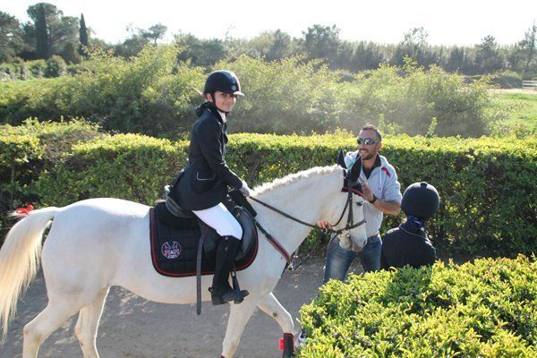 lezione di equitazione