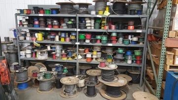 Assorted used wires —  Manufacturing Equipment in Dubuque, IA