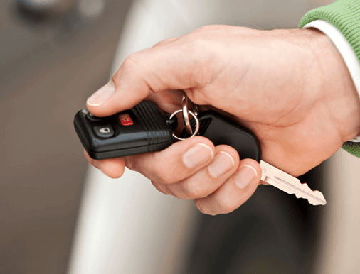 Car key transponder chip
