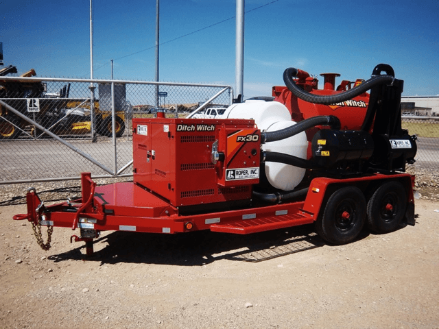 Rentable Hydro Vac Trailer