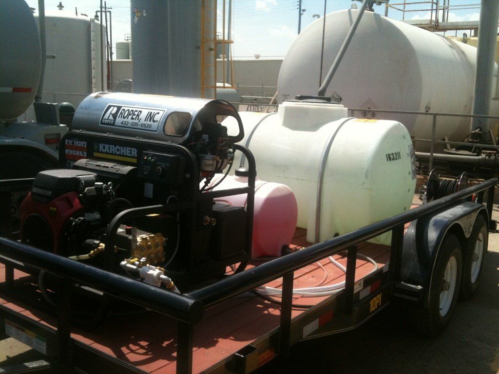 Washer trailer rental, Midland, TX