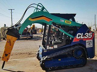 CL 35 with rubber tires