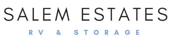Salem Estates RV & Storage logo. The words