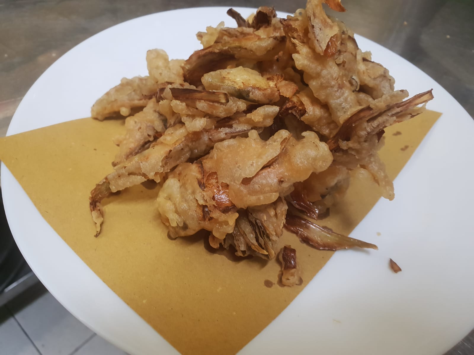 Pesce con carciofi