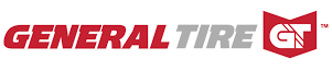 General Tire logo in red and black with a stylized “GT” emblem