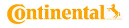 Orange Continental logo with horse icon on a white background