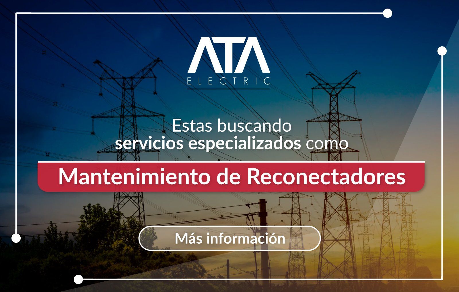 Mantenimiento de reconectador