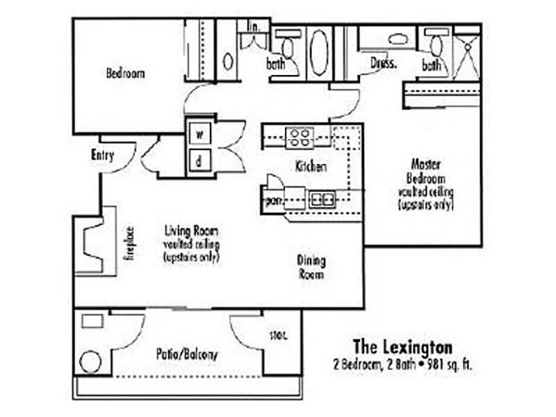 2 BEDROOM 2 BATH
