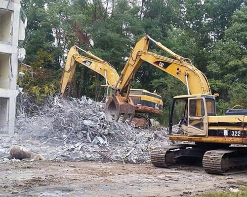 truck 12 — total demolition in Albany, NY