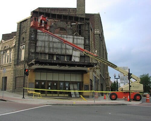 truck 16 — total demolition in Albany, NY