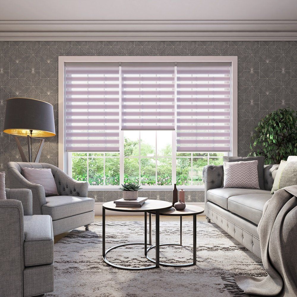 Pastel pink mirage blinds by Rol-Lite