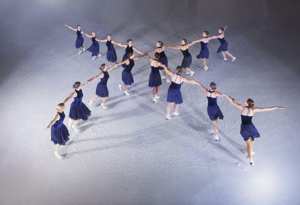 robert decelis photography, synchronized skating